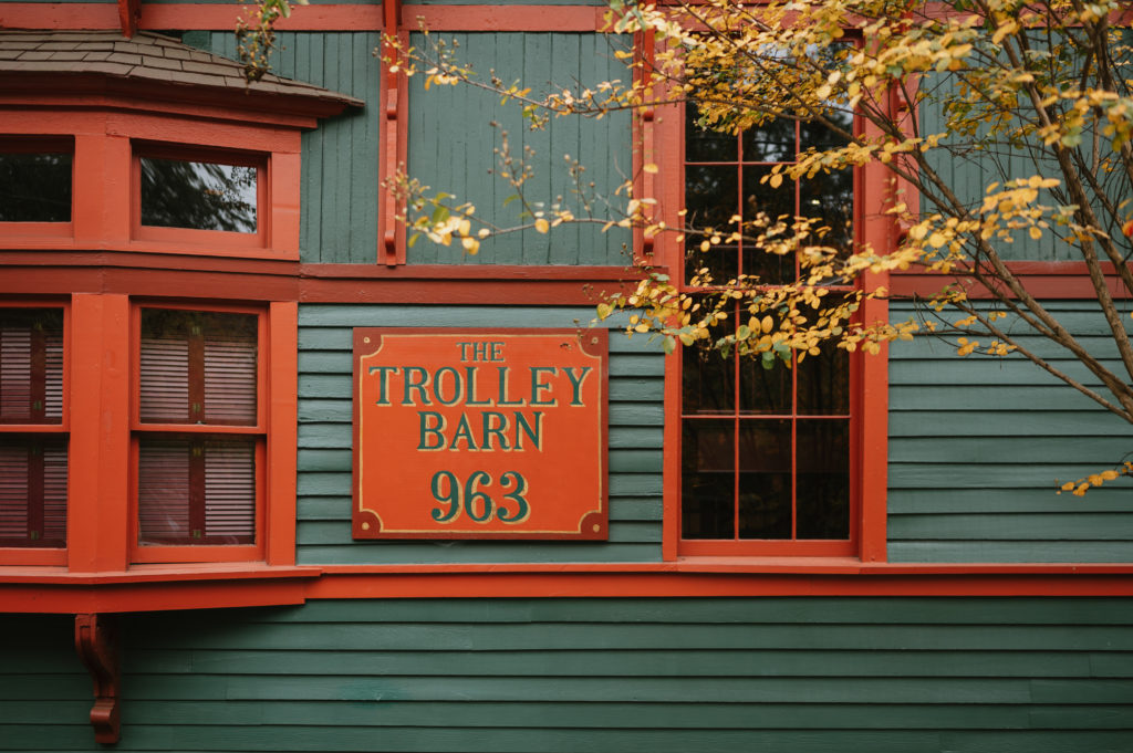 exterior of Trolley Barn venue in Atlanta