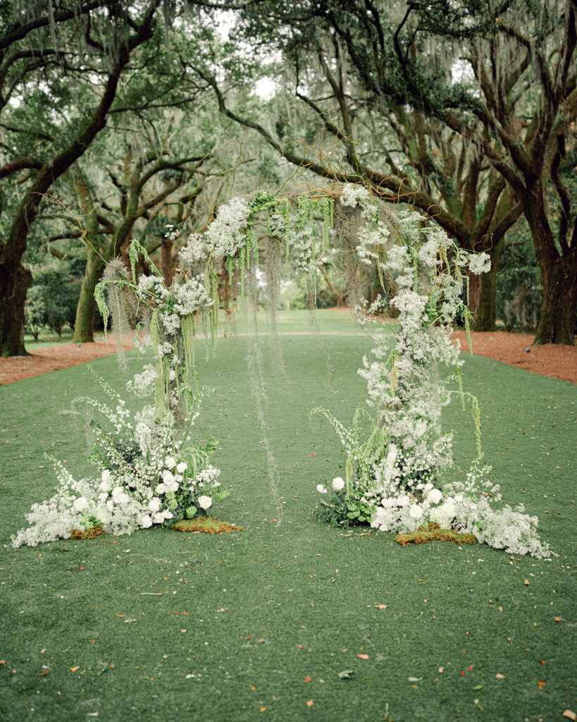 Legare Waring House romantic backdrop for Charleston engagement photos. 