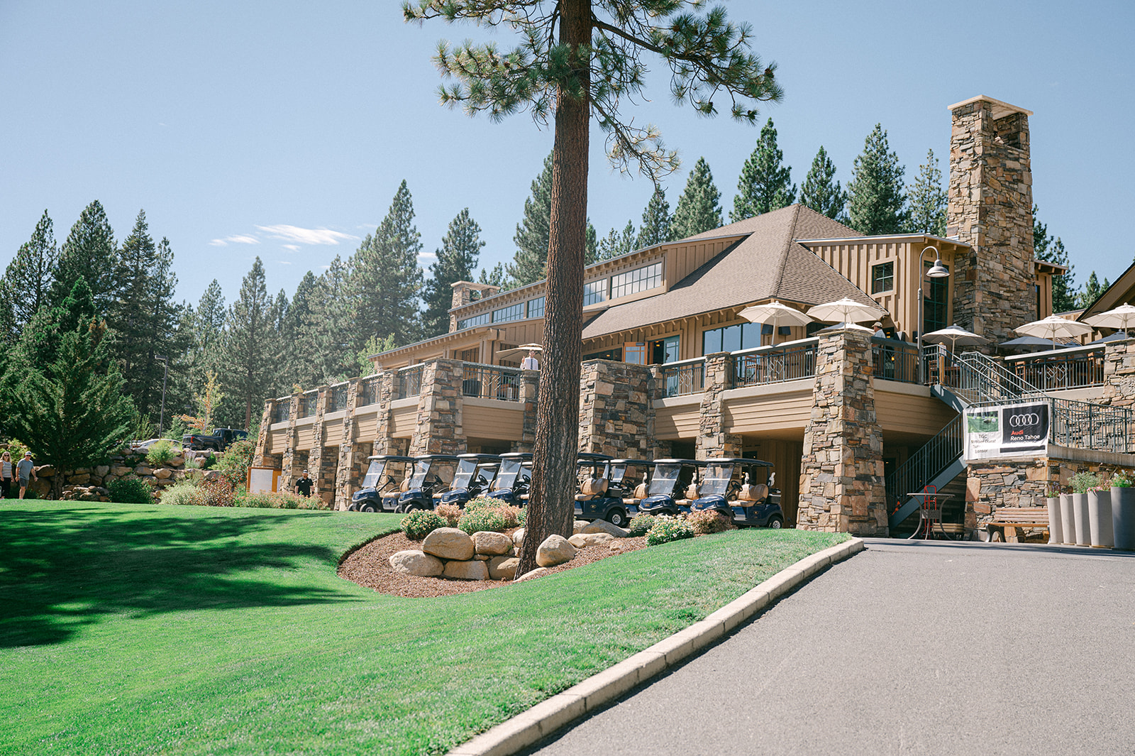 The Chateau at Incline Village golf course wedding venue in Lake Tahoe.