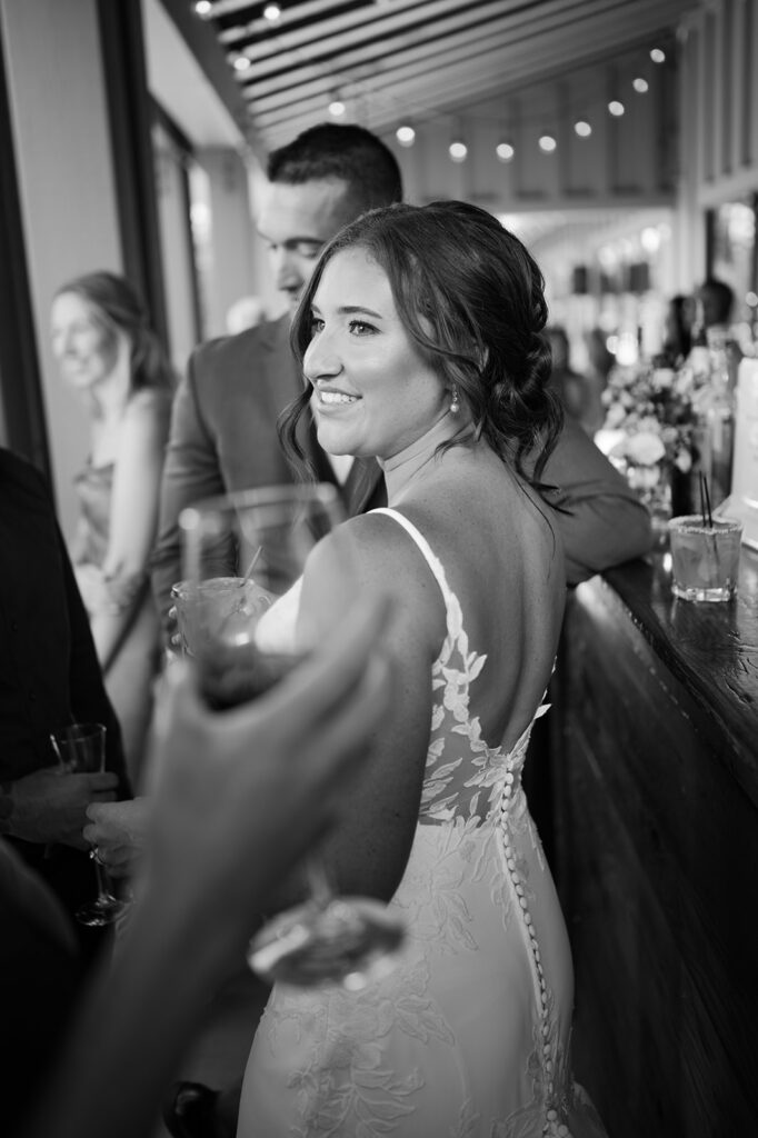 Documentary style photography at a Lake Tahoe wedding by Sarah Woods Photography. 