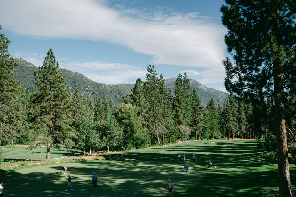 The Chateau at Incline Village golf course wedding venue in Lake Tahoe. 