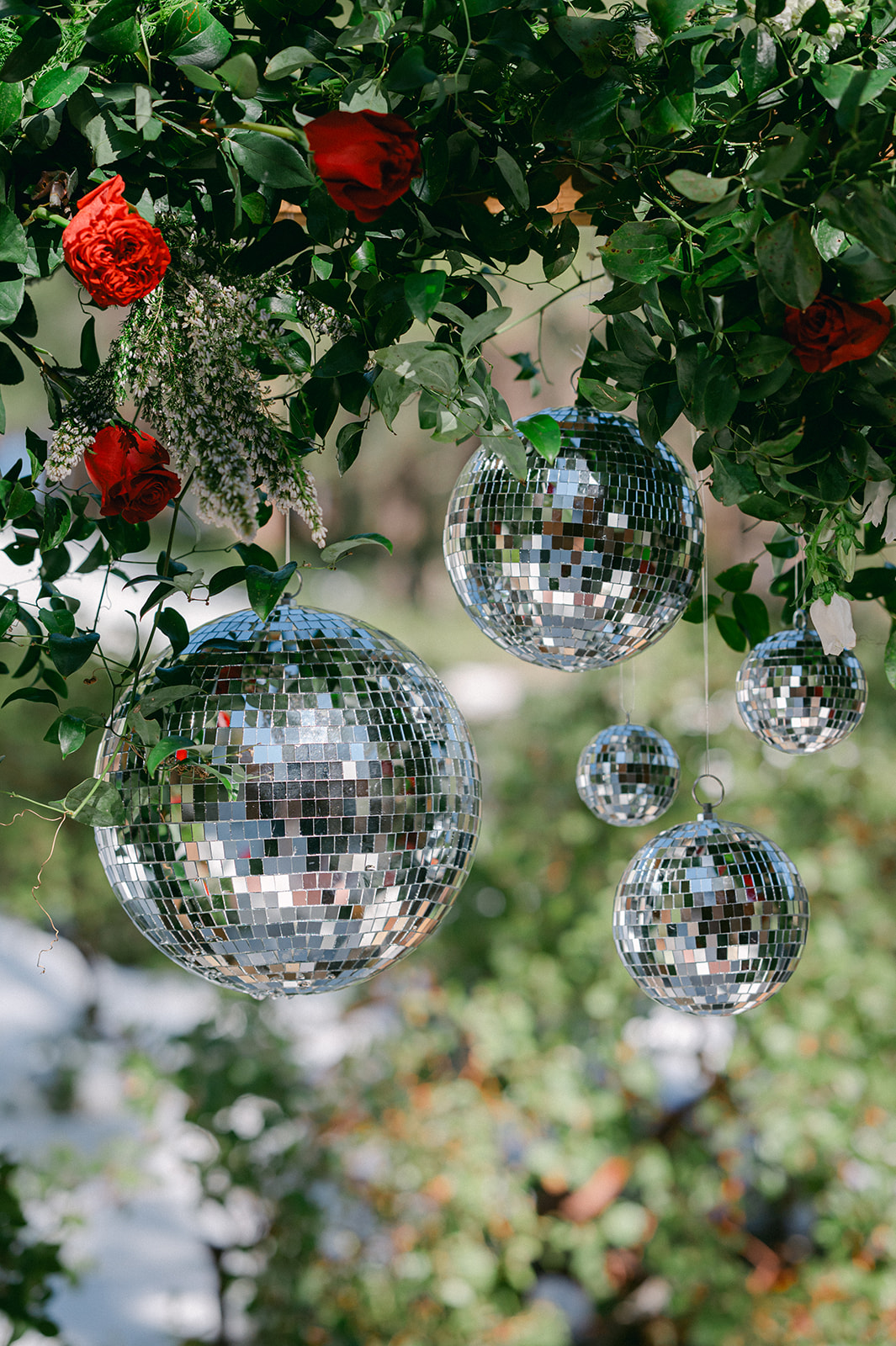 Disco ball proposal setup.