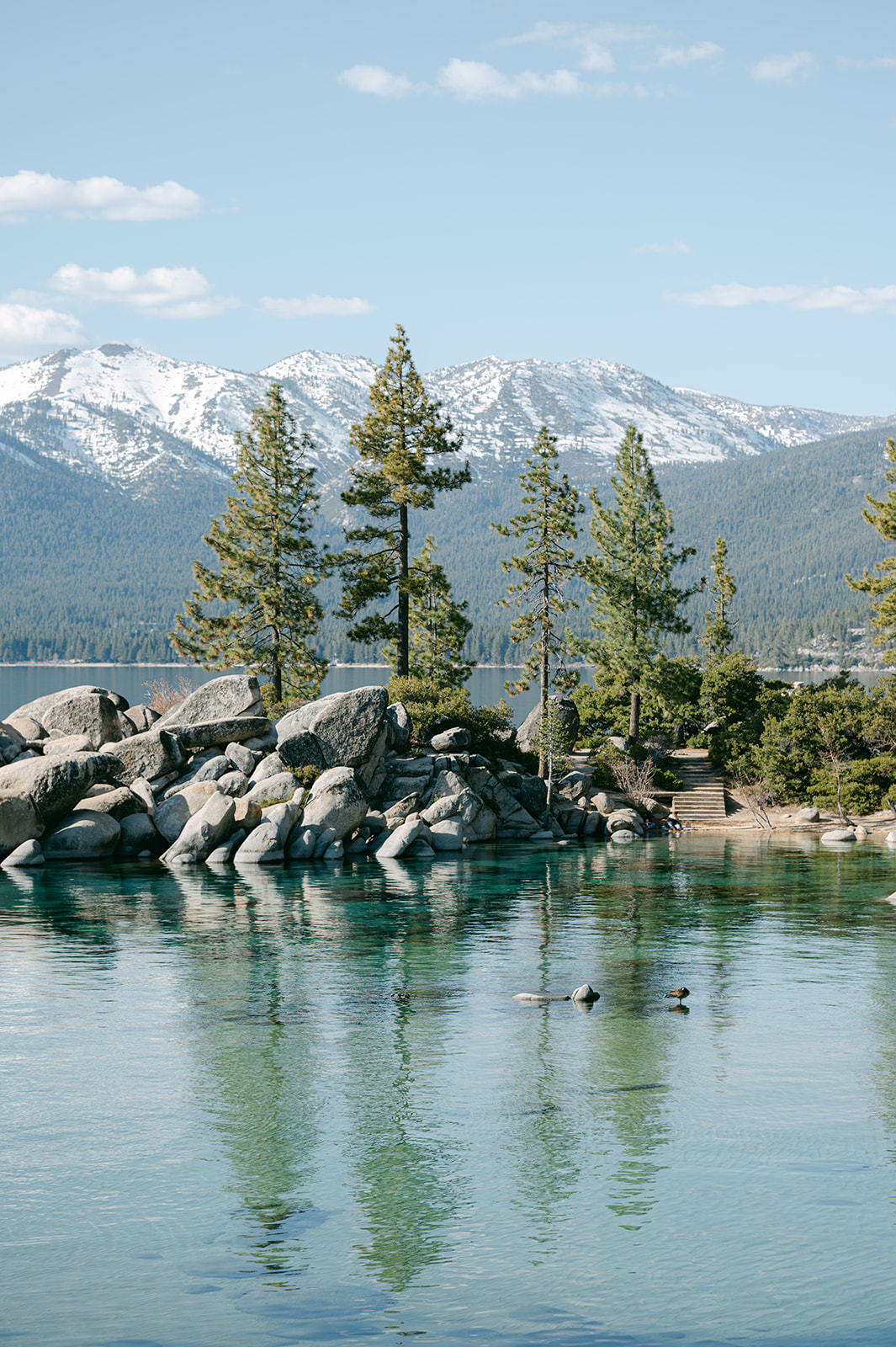 Sand Harbor, Lake Tahoe wedding location.