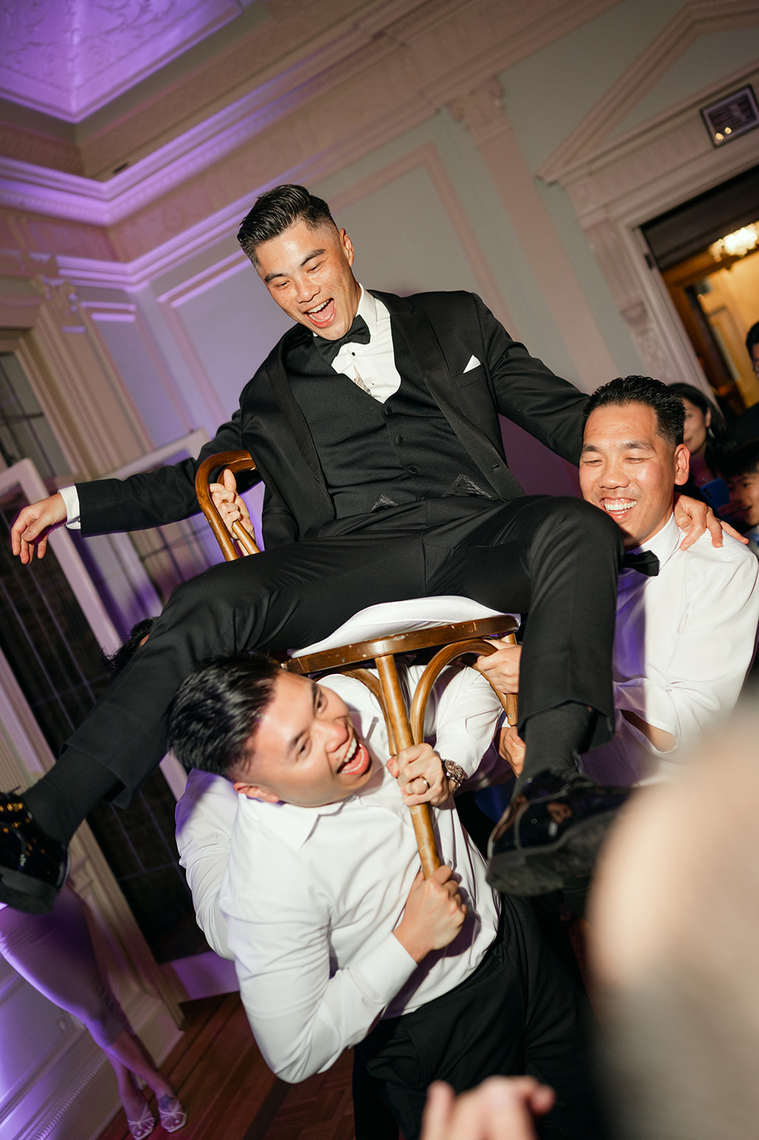 Hora dance at Bay Area wedding reception.