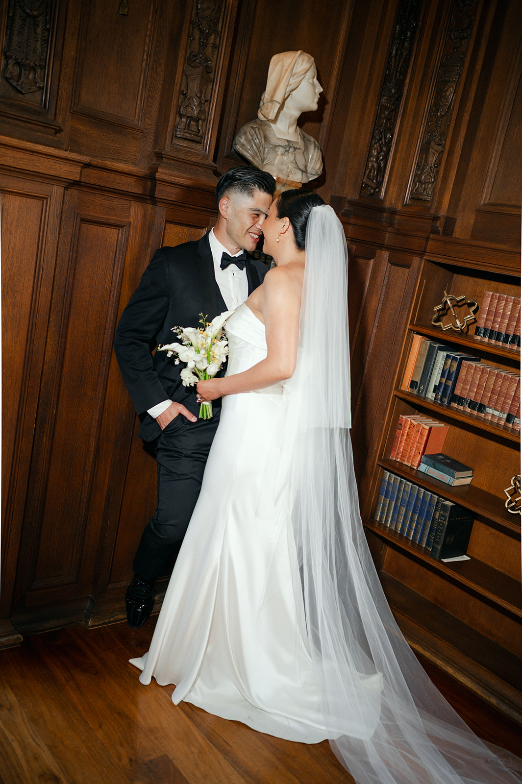 Romantic flash portraits at Kohl Mansion Burlingame.