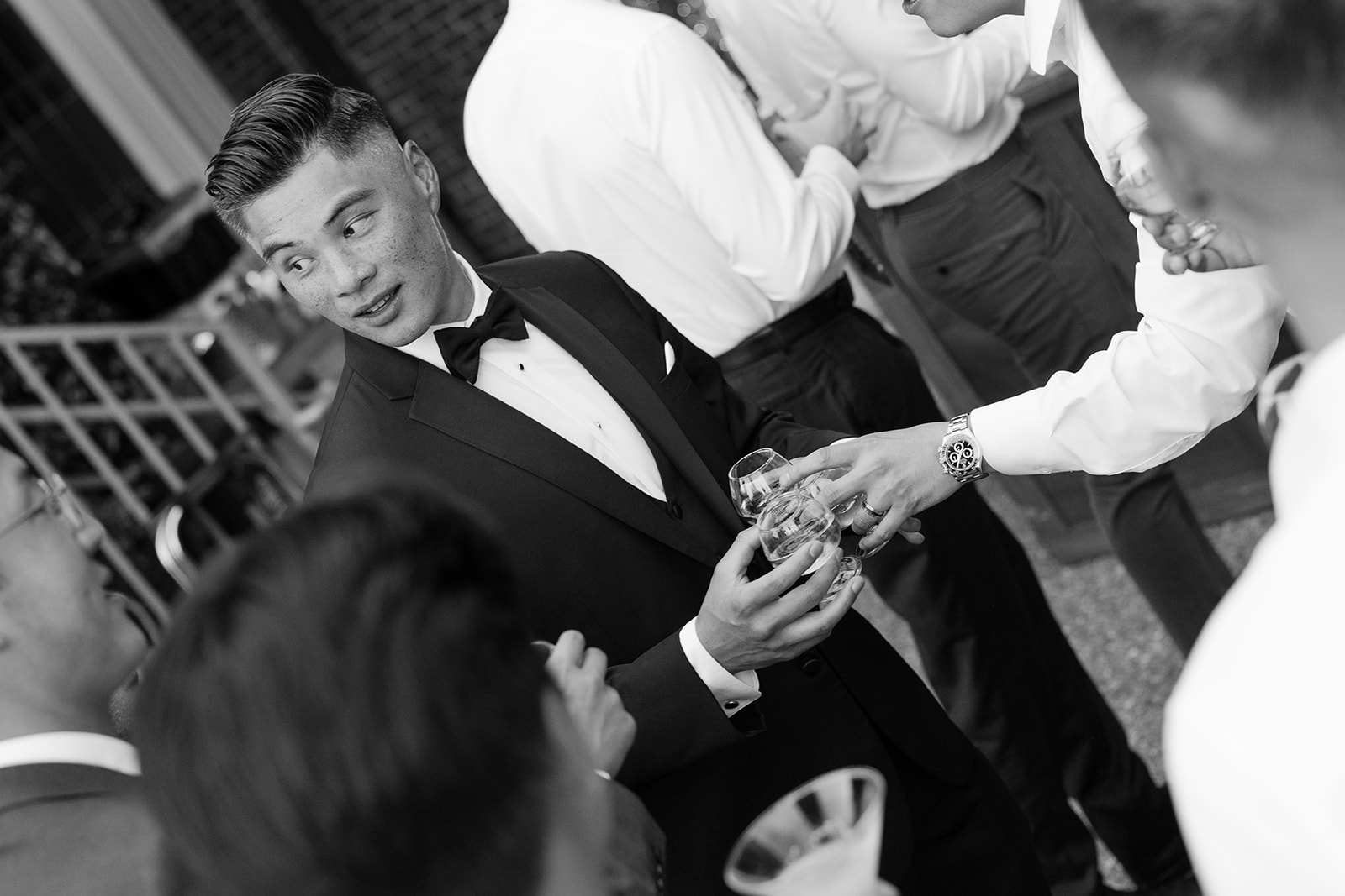 Documentary style wedding photography by Sarah Woods. 