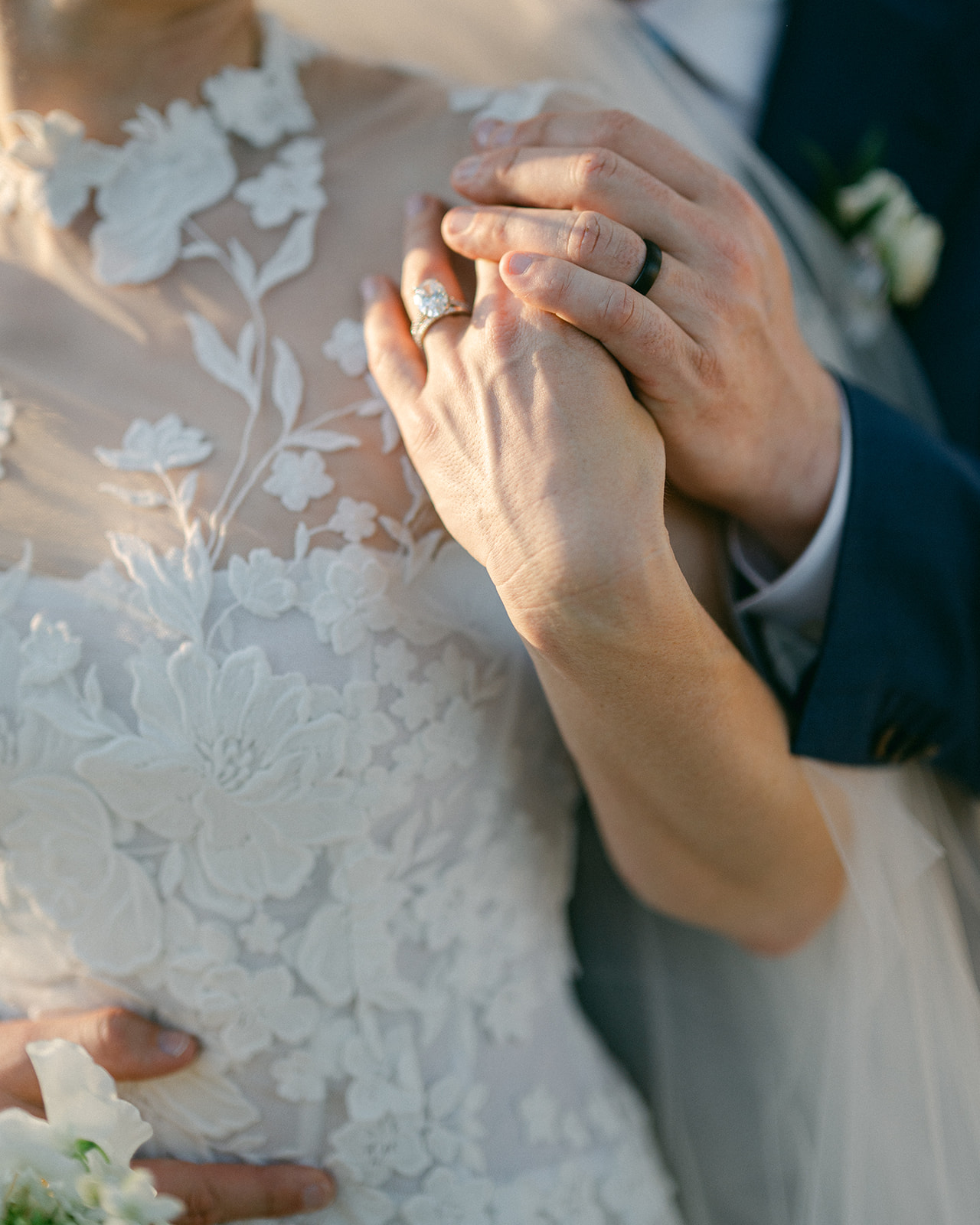 Natural couple portraits at a private Sonoma vineyard estate.
